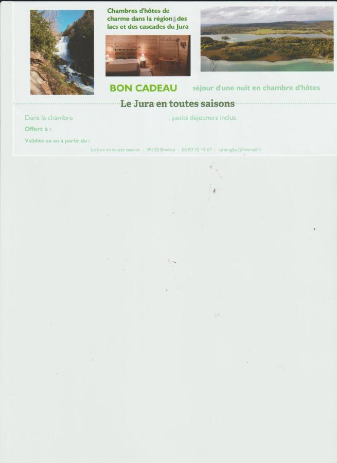 Le Jura En Toutes Saisons Piscine, Spa, Location Vtt, Balades 2Cv, Climatisation Bonlieu 外观 照片