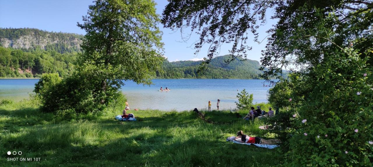 Le Jura En Toutes Saisons Piscine, Spa, Location Vtt, Balades 2Cv, Climatisation Bonlieu 外观 照片