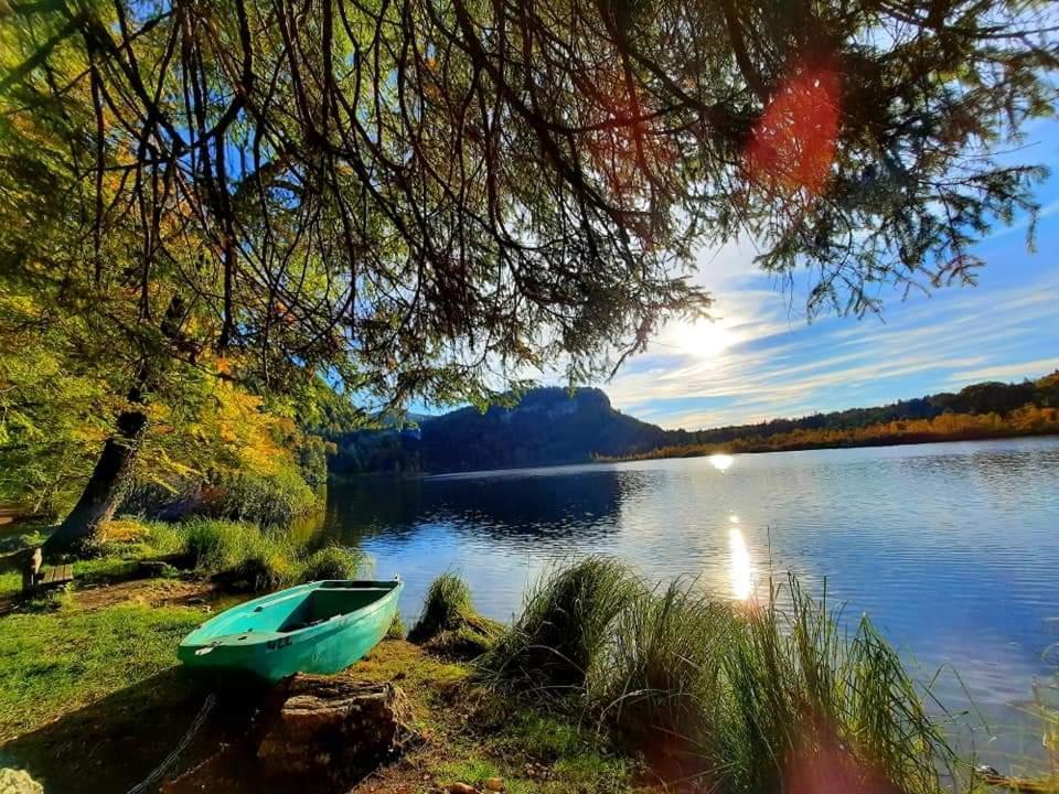 Le Jura En Toutes Saisons Piscine, Spa, Location Vtt, Balades 2Cv, Climatisation Bonlieu 外观 照片